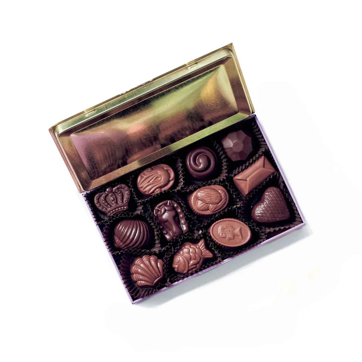 Louis Sherry - 12pc Traditional Truffles - Vintage 1881
