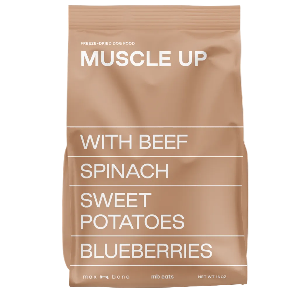 maxbone - MUSCLE UP Beef Freeze-Dried Dog Food