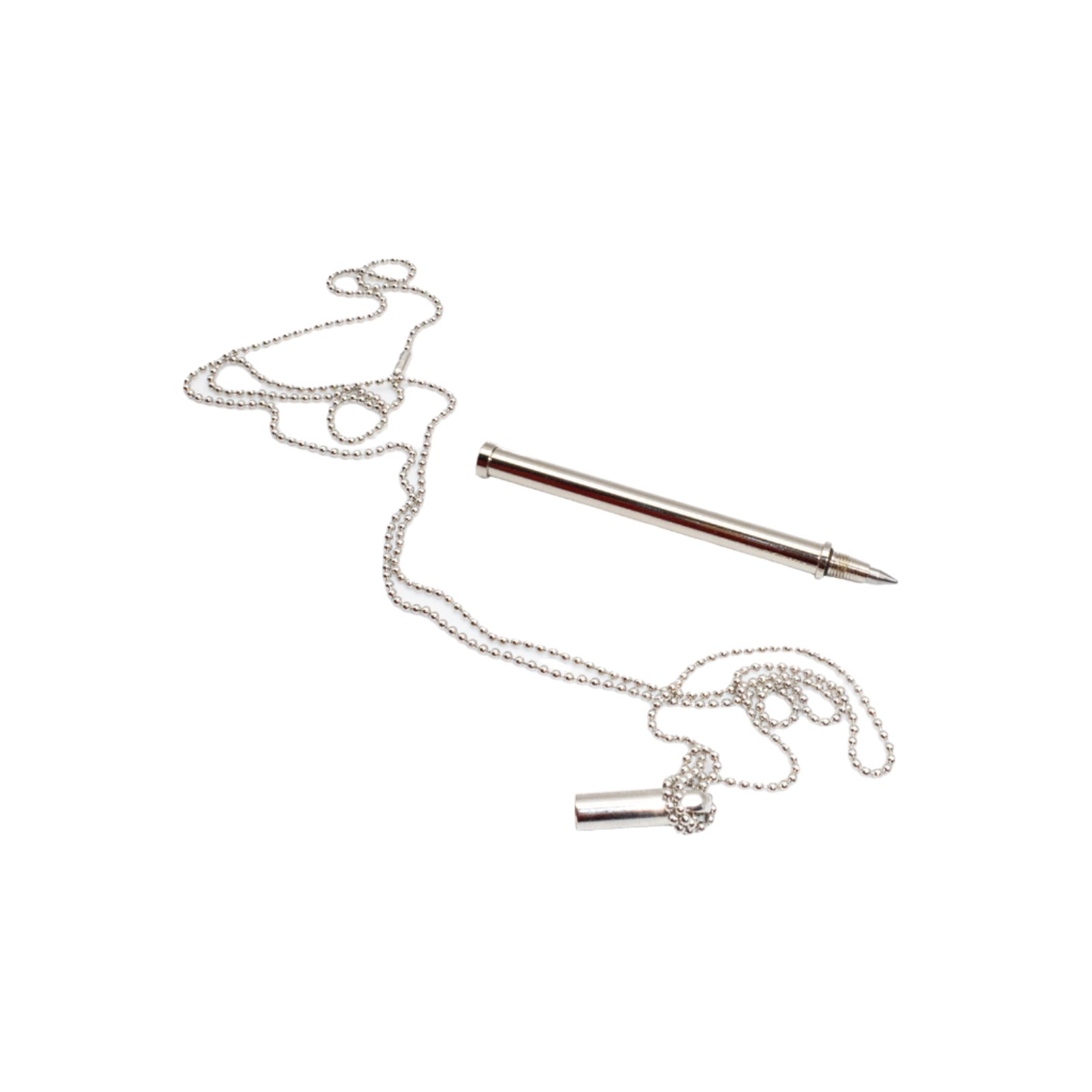 Tsubota Pearl - Mini Pen Necklace - Silver