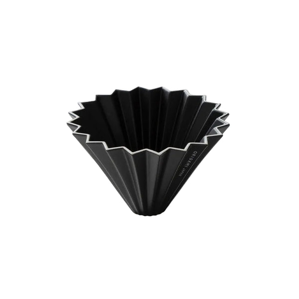 Origami - Pour Over Coffee Dripper - Porcelain - Matte Black