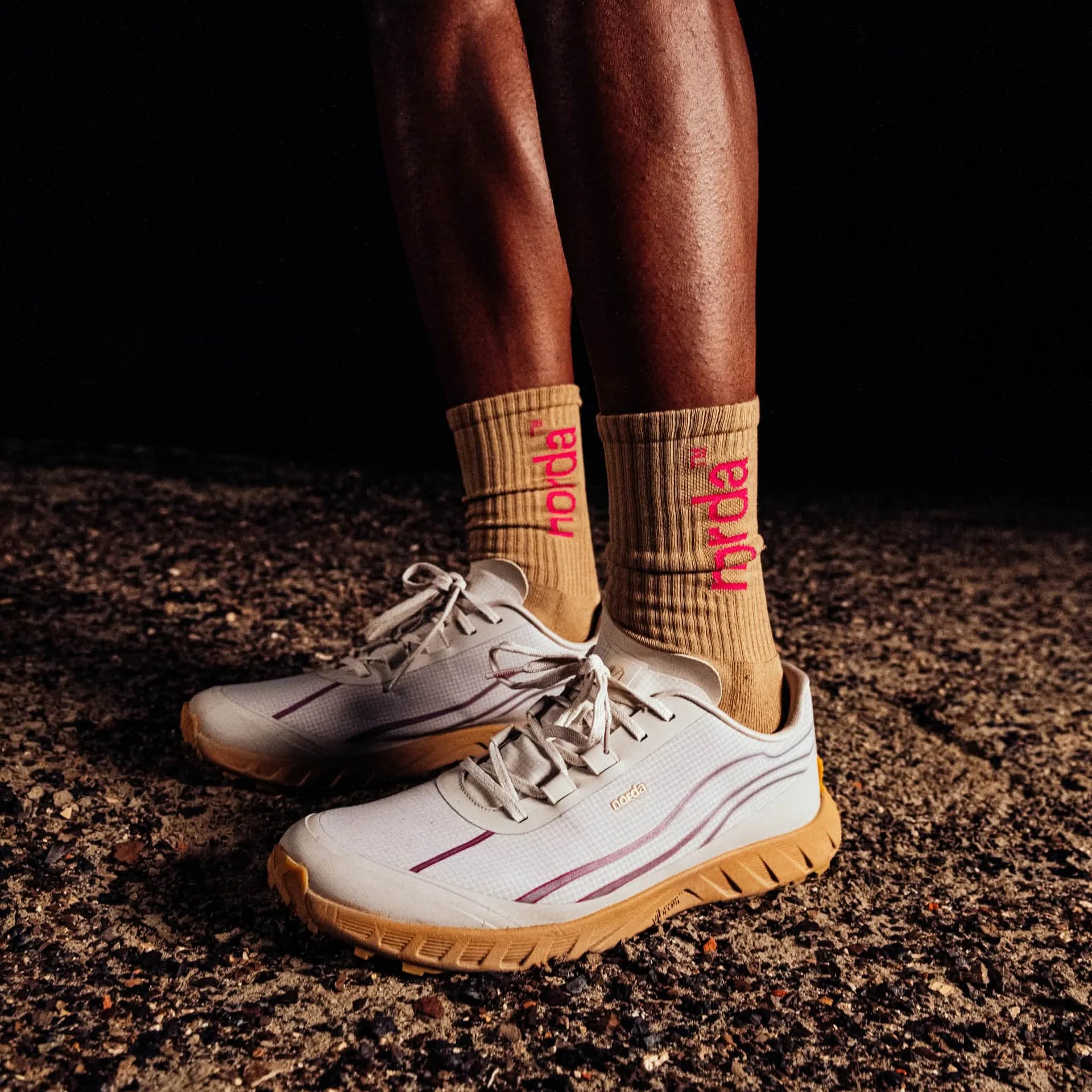 norda - Retro Sock - Pink Fudge at Space Camp in Portland, Oregon
