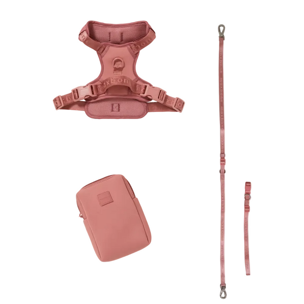 maxbone - Go! With Ease Leash Bundle - Rosewood