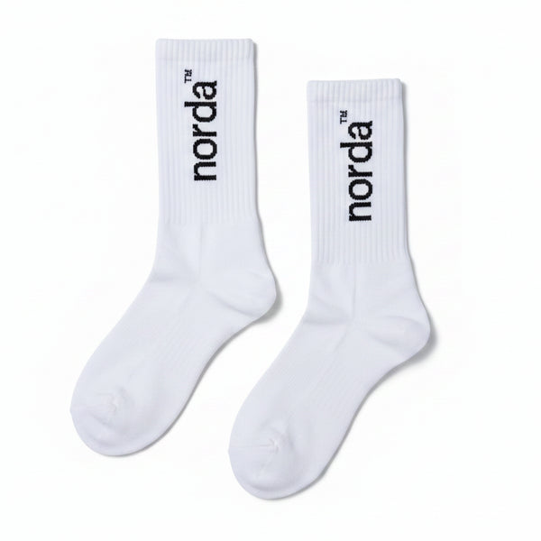 norda - Retro Sock - White