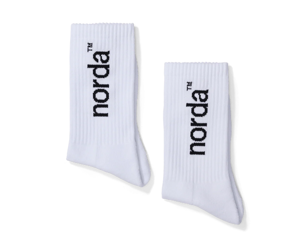 norda - Retro Sock - White