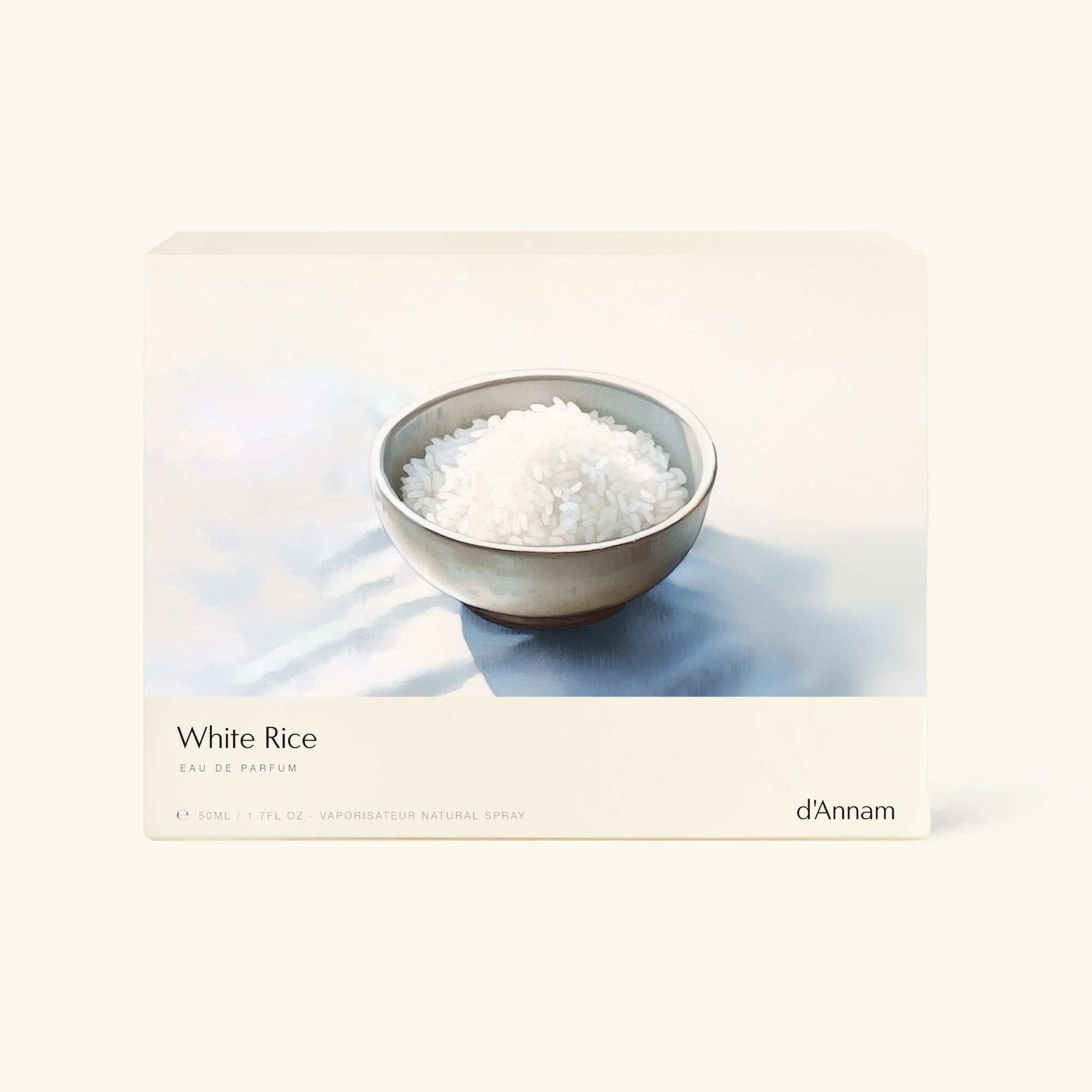 d’Annam White Rice Eau de Parfum 50ml spray bottle at The Marie-Marie in Portland, Oregon