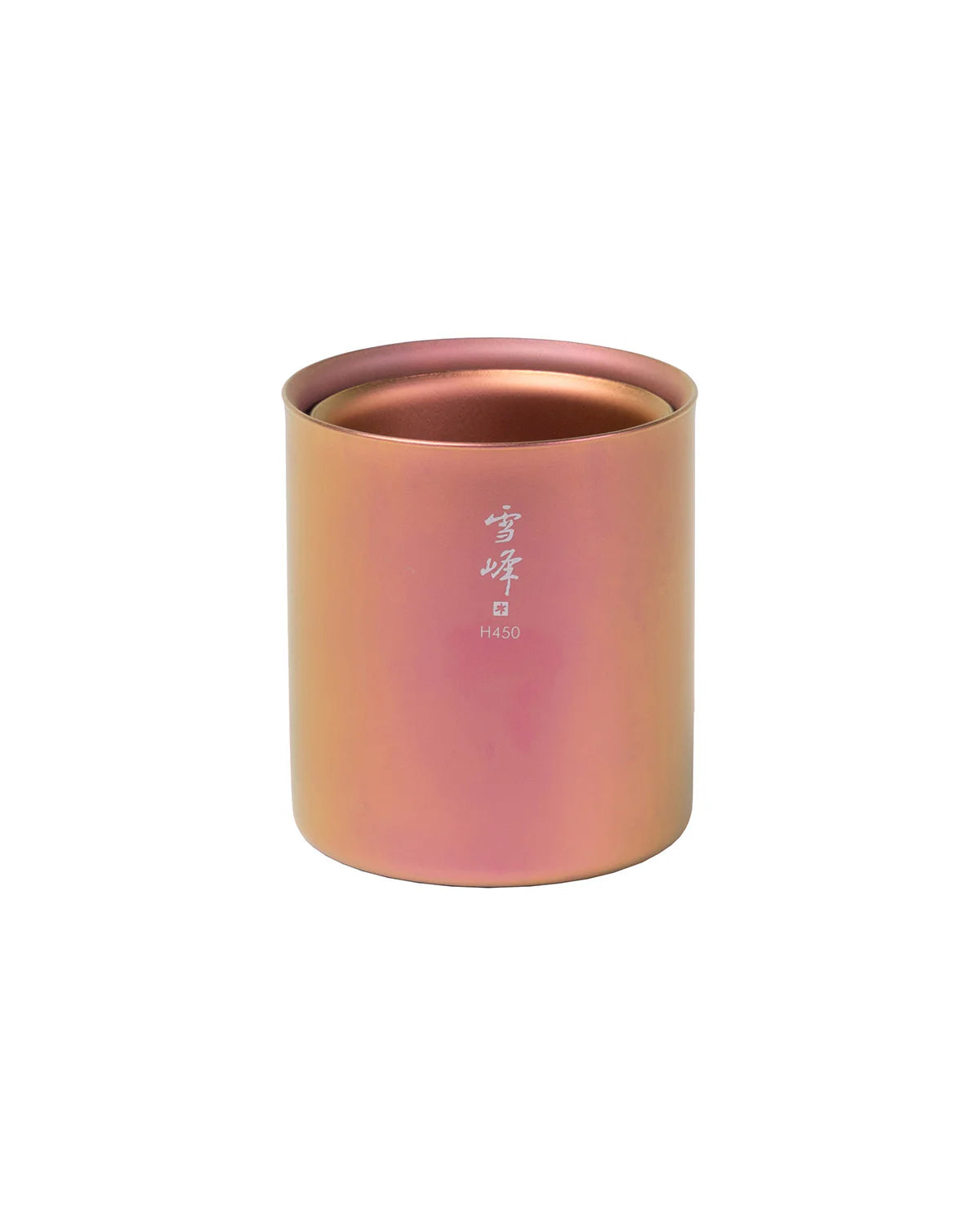 Snow Peak - Anodized Titanium - Spring Stacking Mug Set - Pink