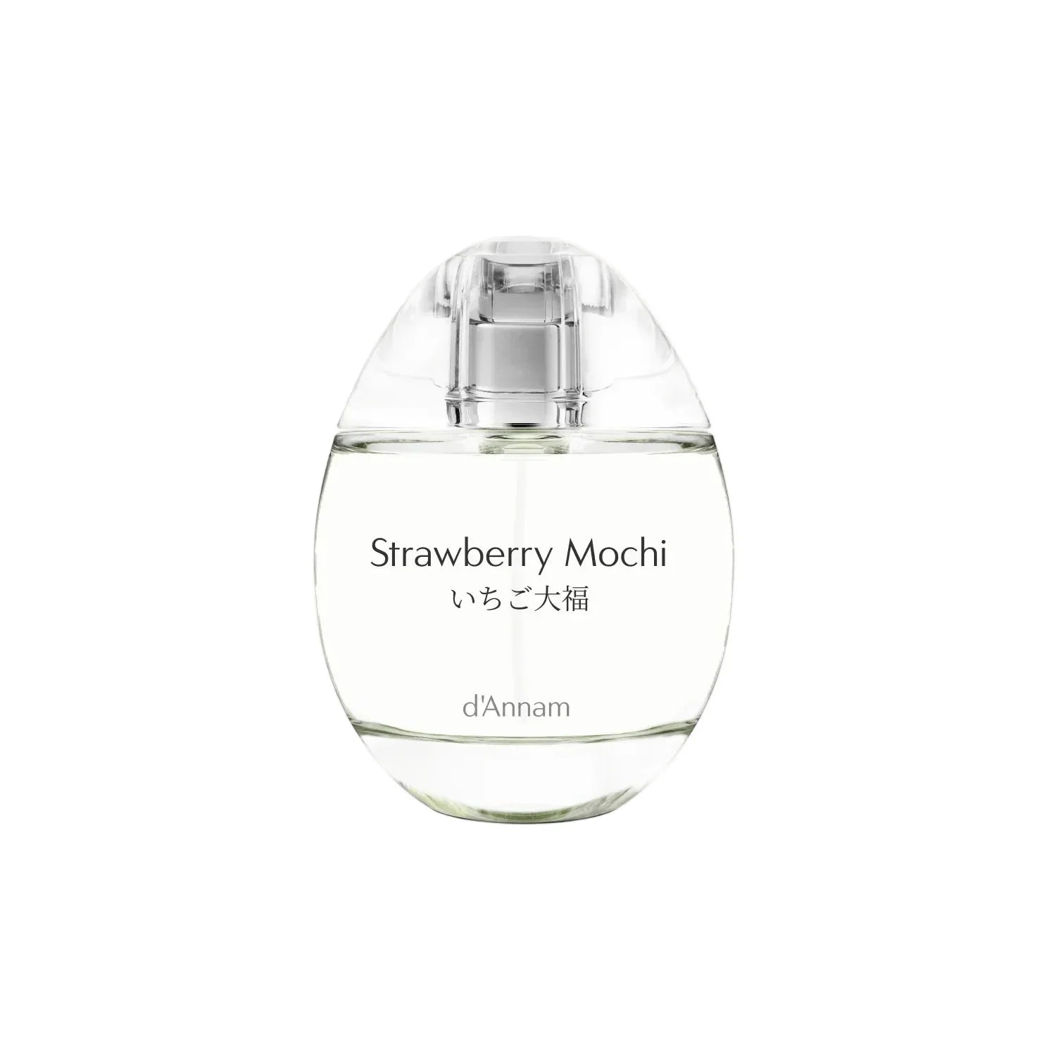 d’Annam Strawberry Mochi Eau de Parfum 50ml spray bottle at The Marie-Marie in Portland, Oregon