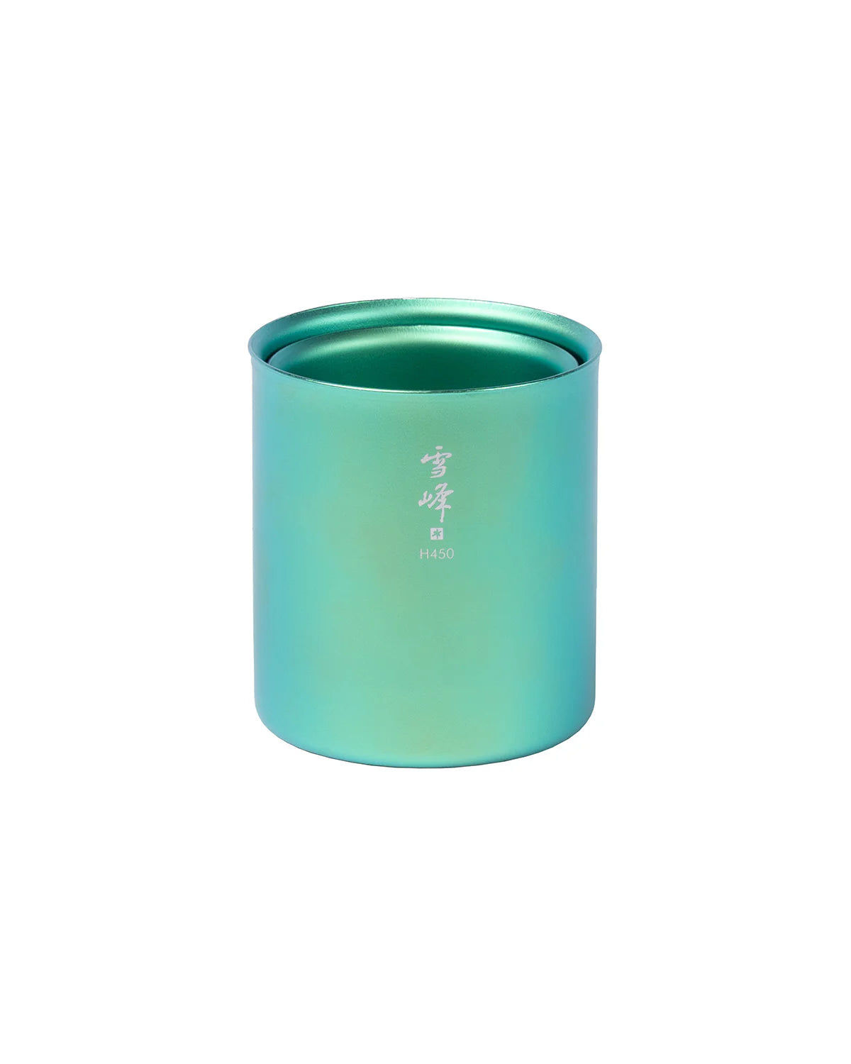 Snow Peak - Anodized Titanium - Summer Stacking Mug Set - Green