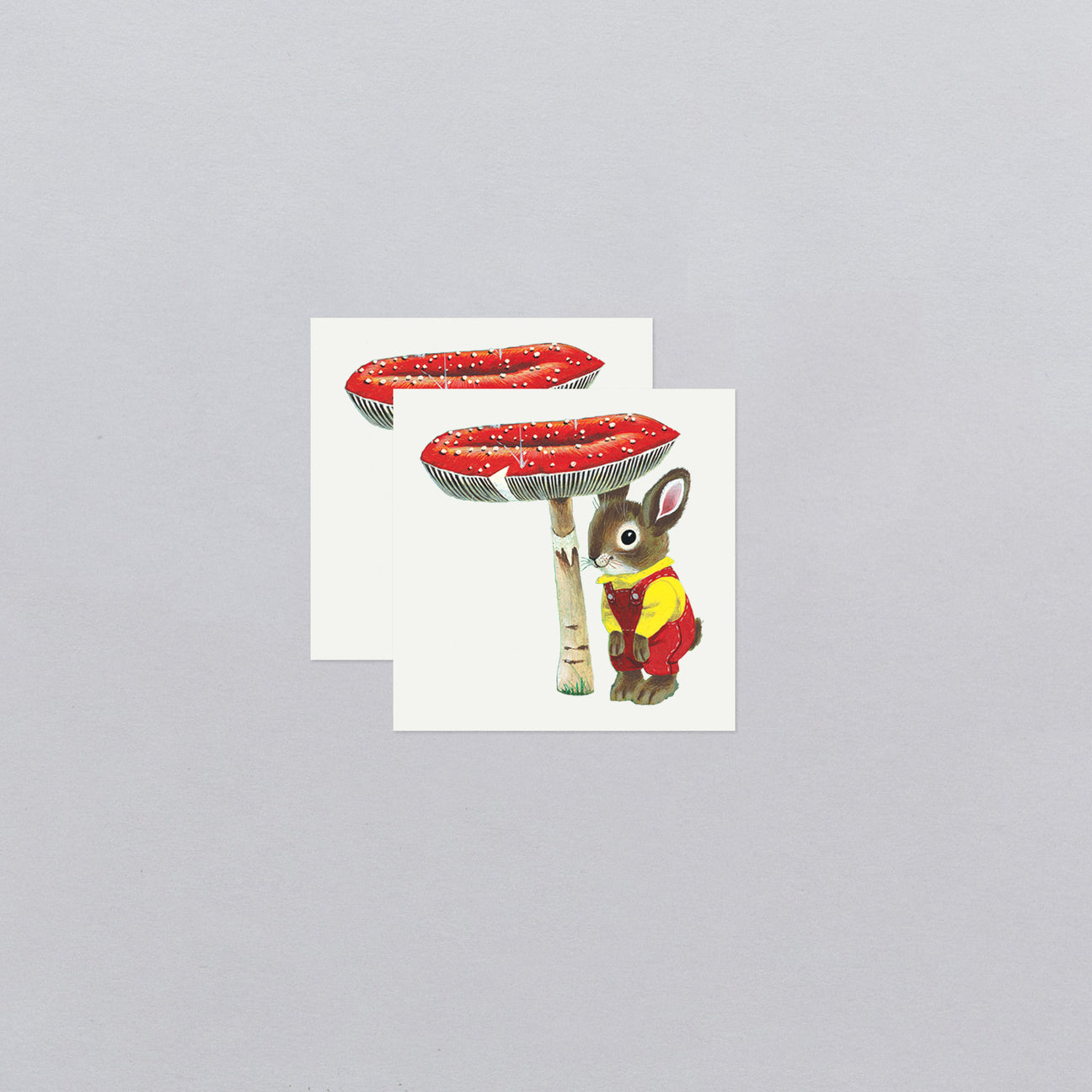 Tattly - Richard Scarry - Toadstool Bunny - Temporary Tattoos