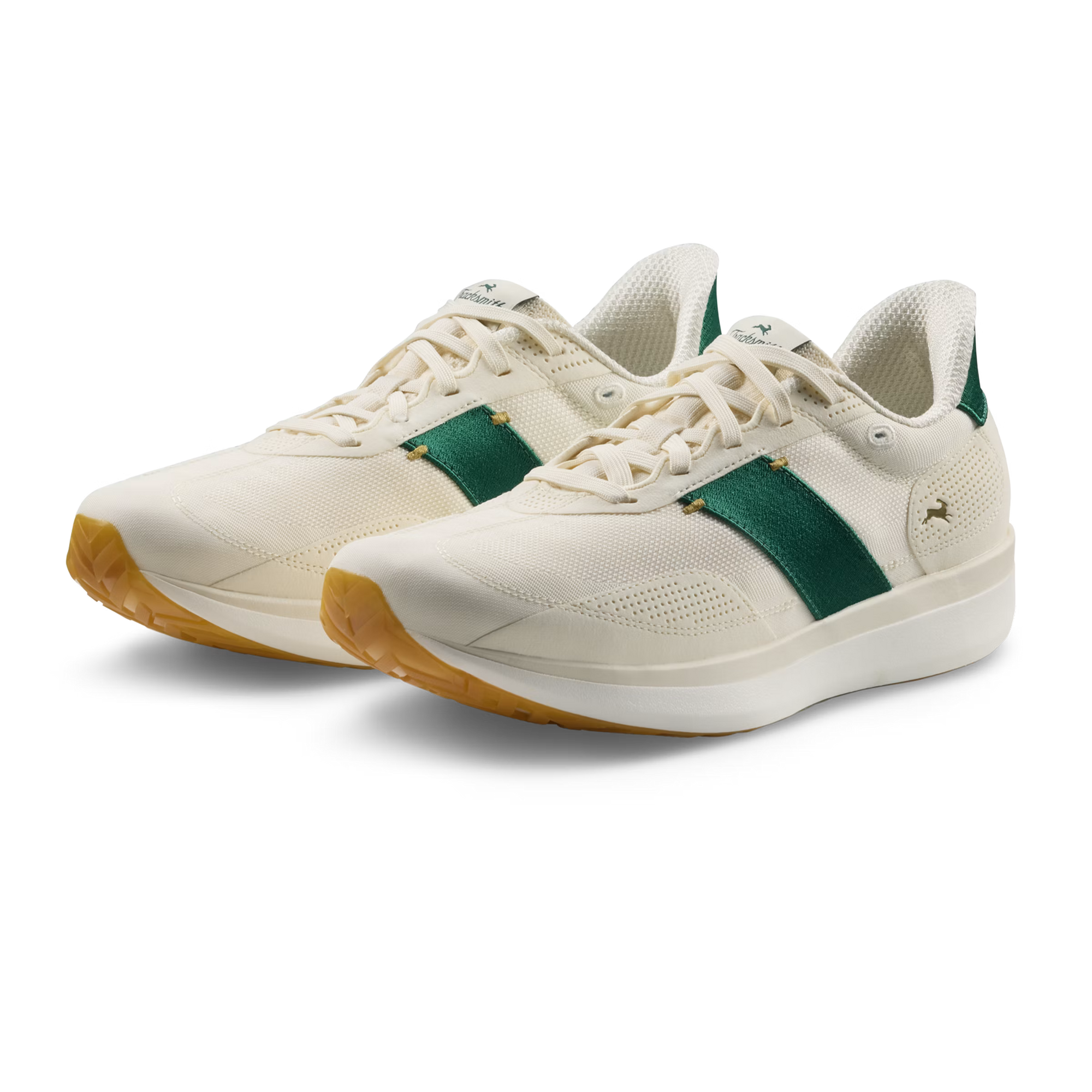 Tracksmith - Eliot Ryder Shoe - Ivory/Grass