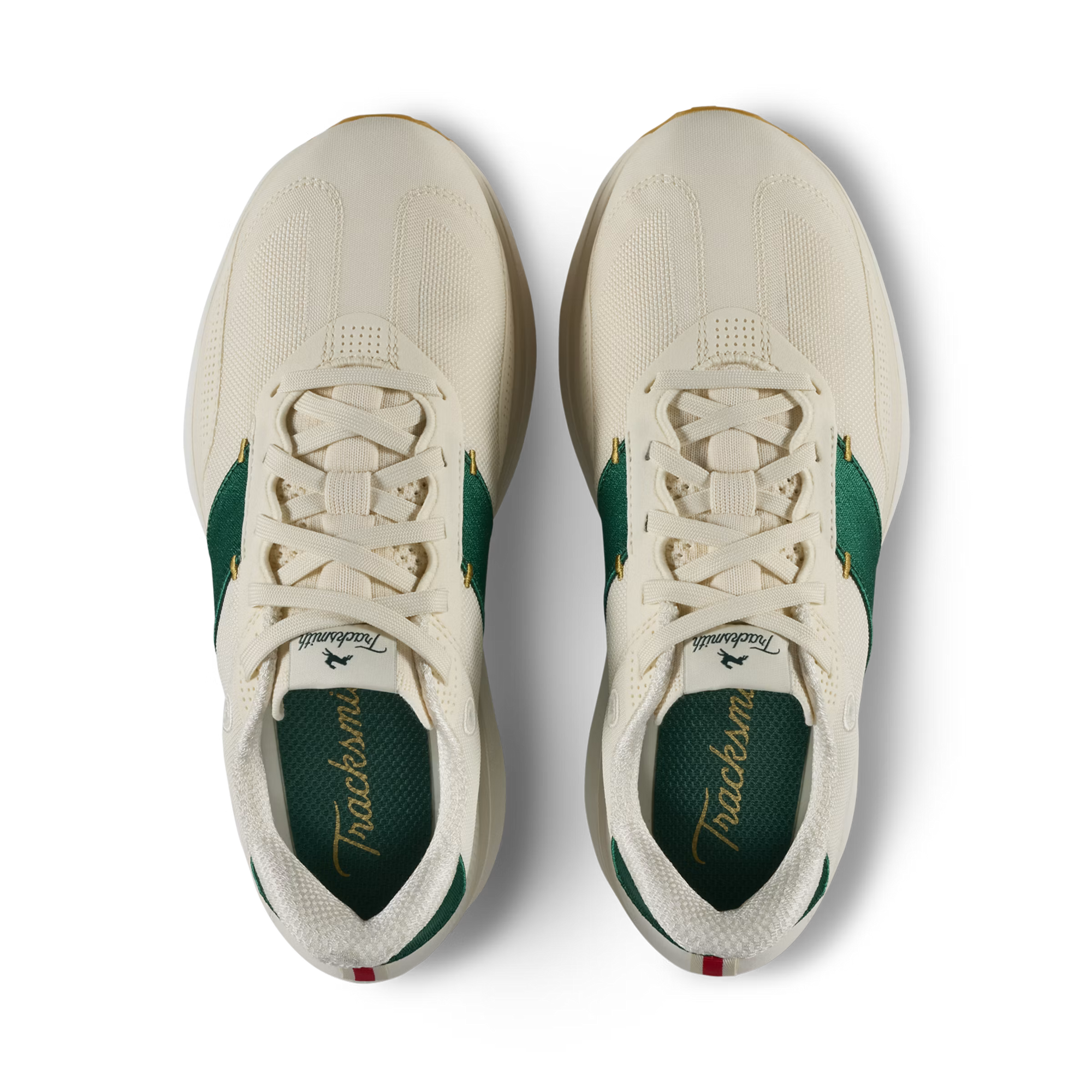 Tracksmith - Eliot Ryder Shoe - Ivory/Grass