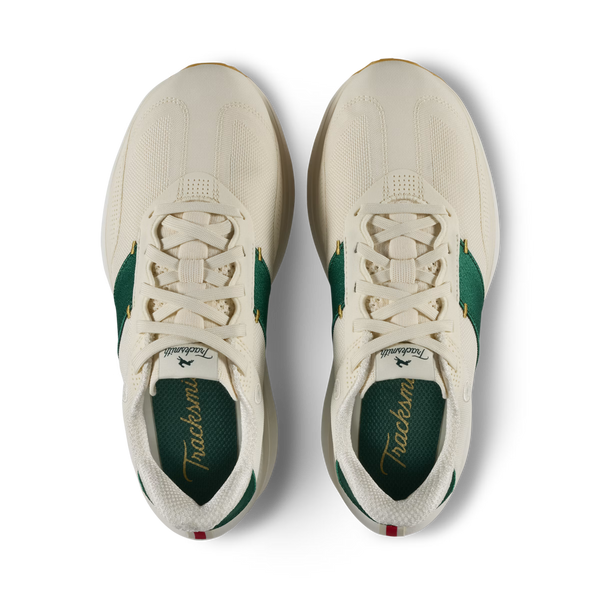 Tracksmith - Eliot Ryder Shoe - Ivory/Grass