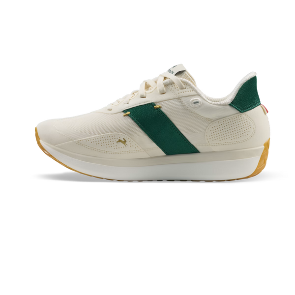 Tracksmith - Eliot Ryder Shoe - Ivory/Grass