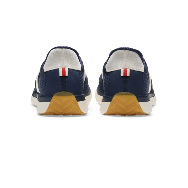 Tracksmith - Eliot Ryder Shoe - Navy/Ivory at Space Camp in Portland, Oregon