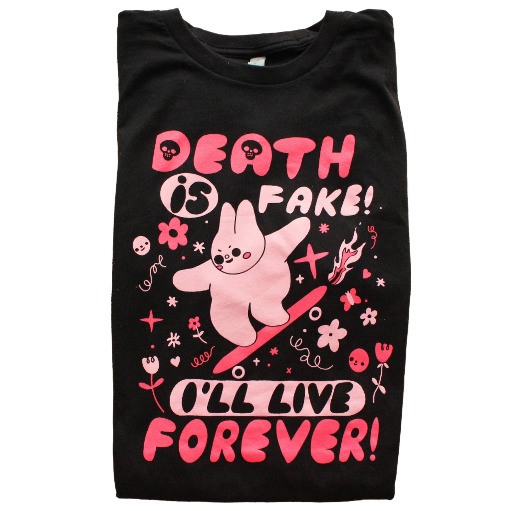 Death Is Fake Tee - Space Camp