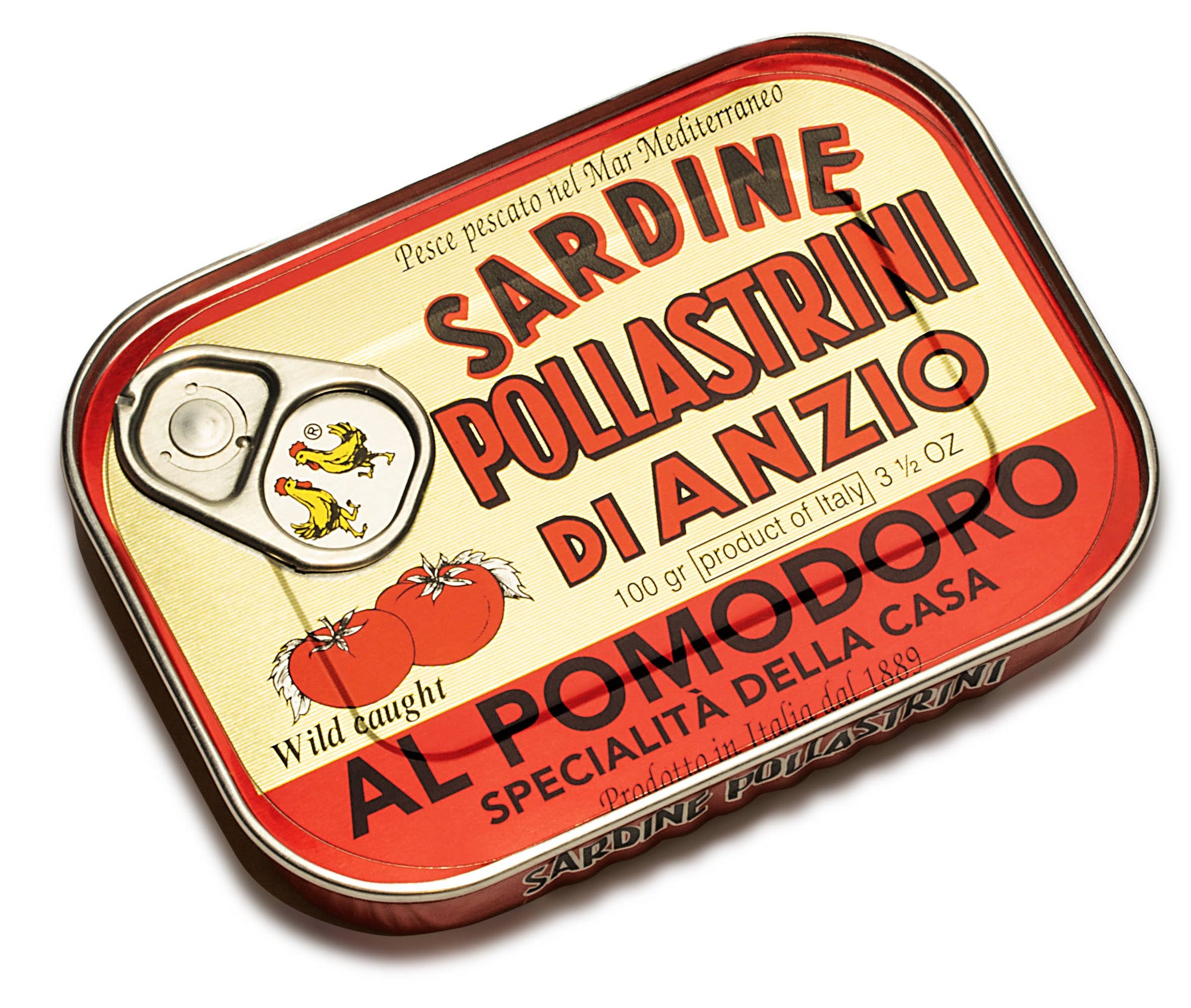 Pollastrini Sardines in Tomato Sauce - Space Camp