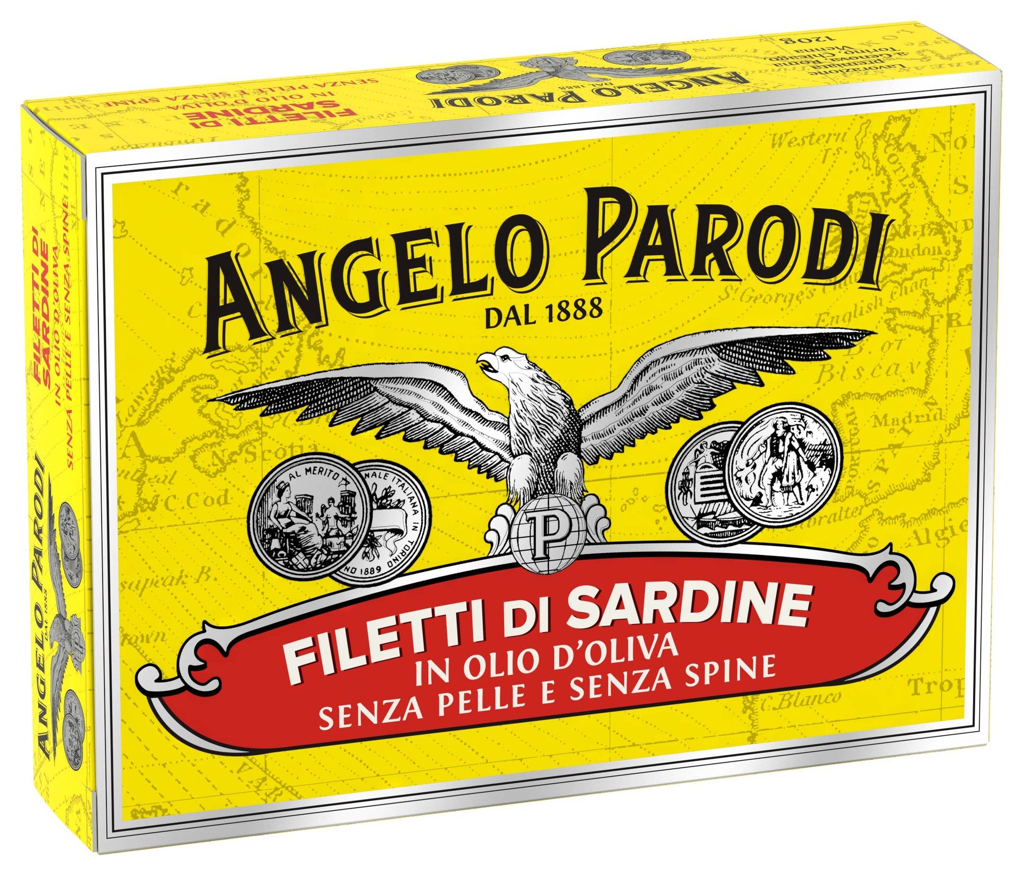 Angelo Parodi - Boneless and Skinless Sardines in Olive Oil - Space Camp