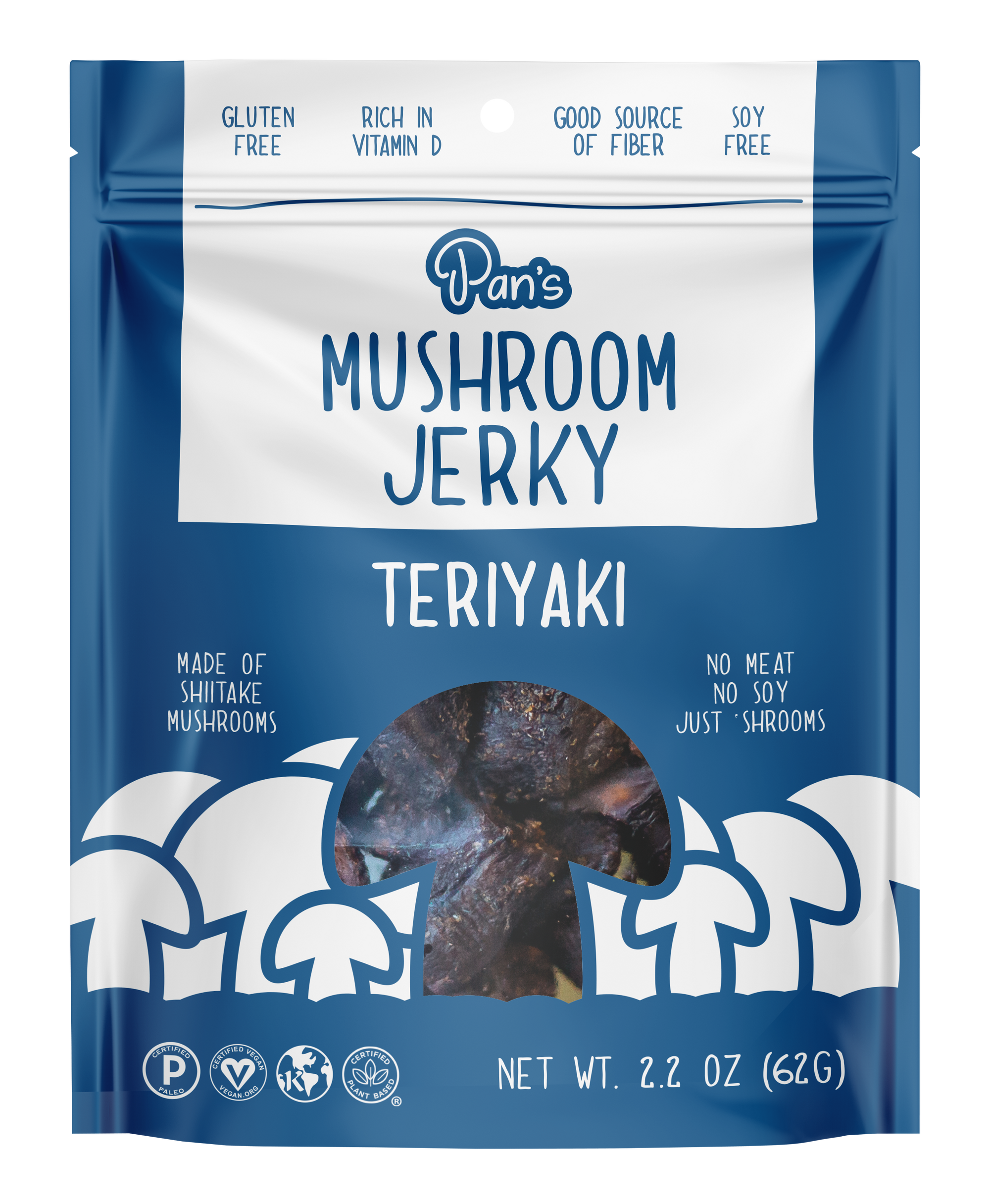 Mushroom Jerky - Teriyaki - Space Camp