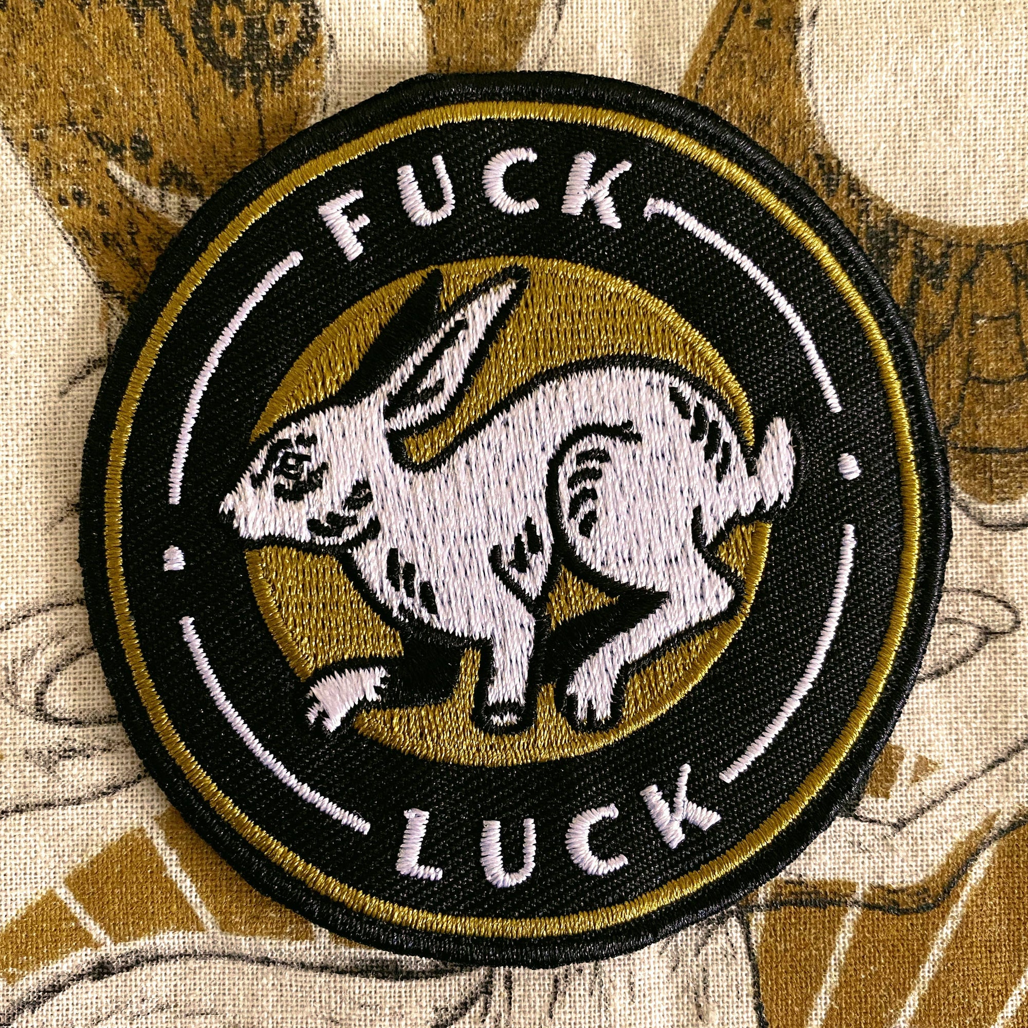 Fuck Luck Patch - Space Camp