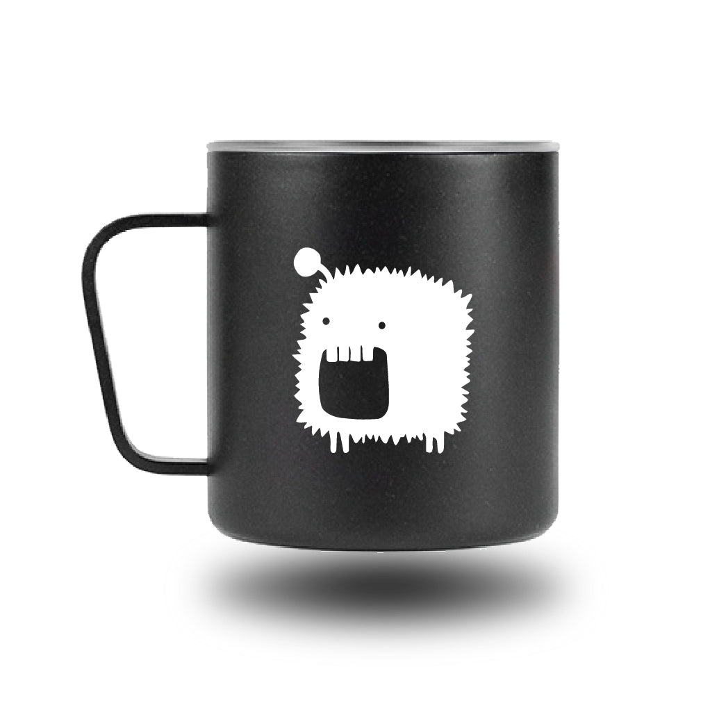 SPACE CAMP 2020 MUG - BLACK with FUZZY ALIEN FRIEND - Space Camp