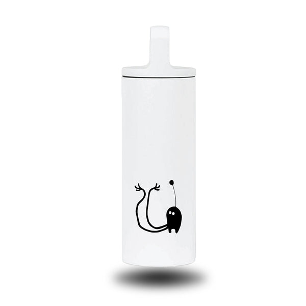 SPACE CAMP 2020 BIG MOUTH BOTTLE - WHITE with MR. HANDS ALIEN FRIEND - Space Camp