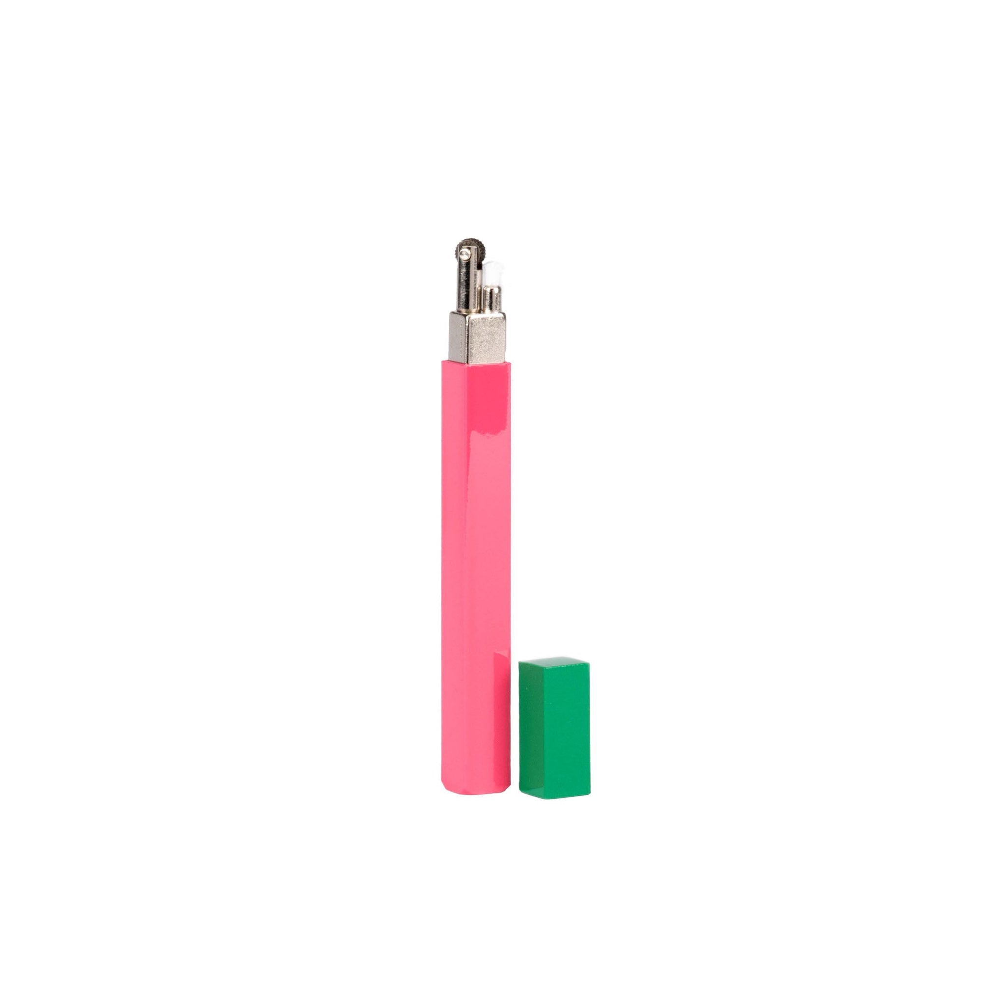 Queue Two Tone Lighter - Pink & Green Gloss - Space Camp