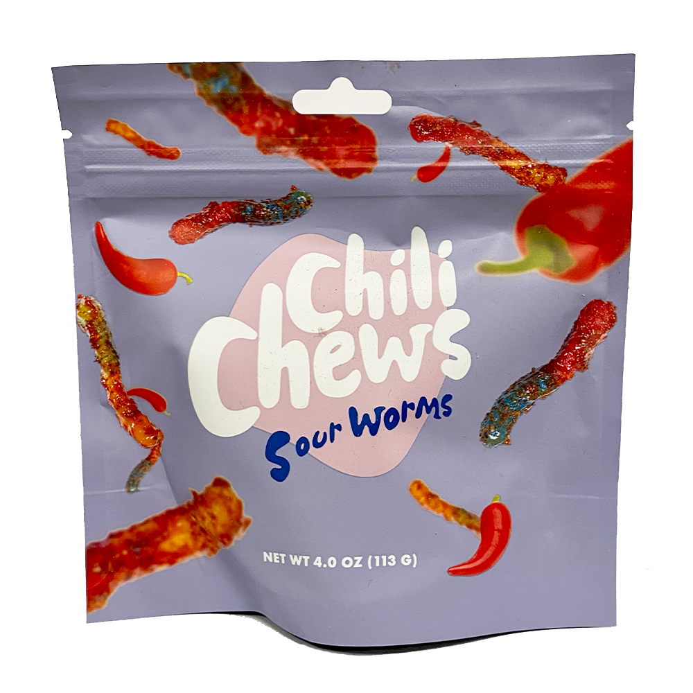 Chili Chews Sour Worms - Space Camp
