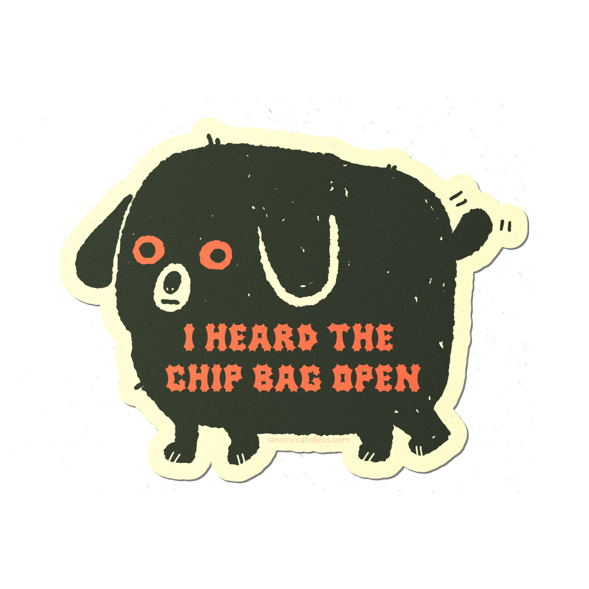 Chip Bag Sticker - Space Camp