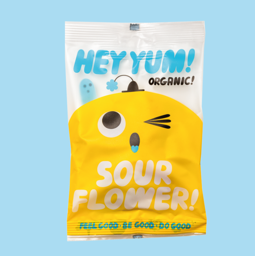 Sour Flower - Organic Sour Fruit Gummies - Space Camp