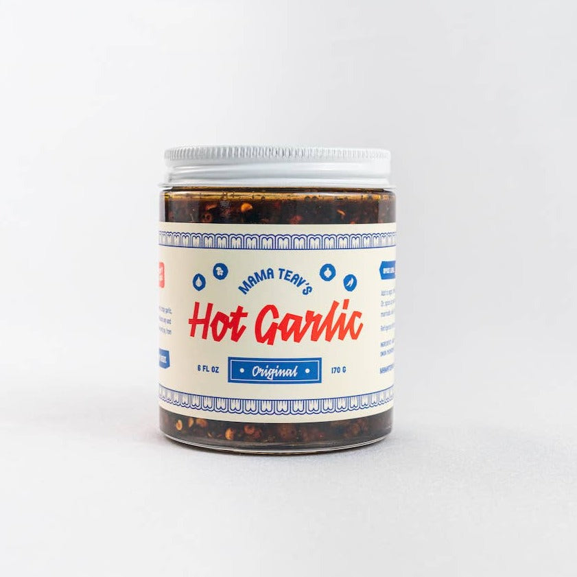 Mama Taev's - Hot Garlic Chili Crisp - ORIGINAL (OG) - All Natural - Space Camp