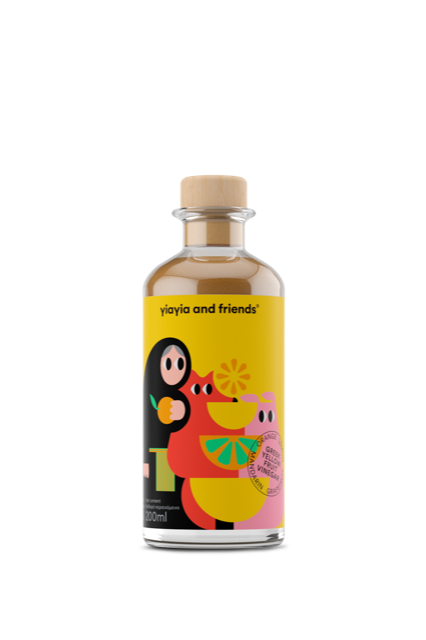 Yiayia & Friends Yellow Fruit Vinegar - Space Camp