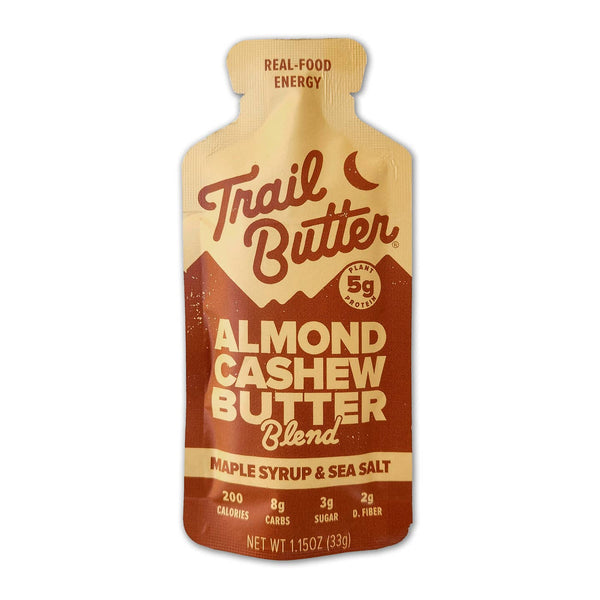 Trail Butter - Almond Cashew Butter - Maple Syrup & Sea Salt - Space Camp