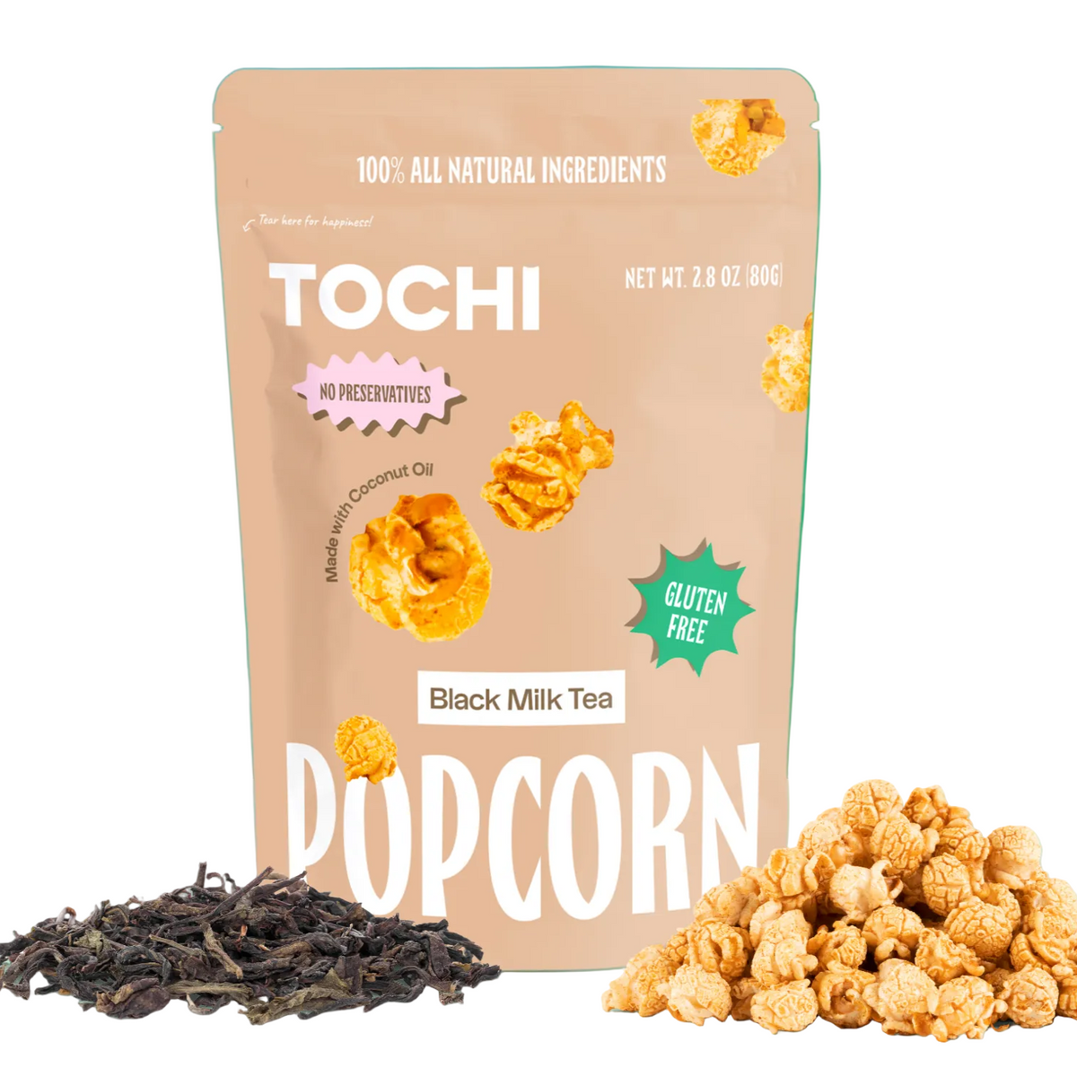 Cmp Popcorn Tochi - Milk Tea Popcorn - Space Camp