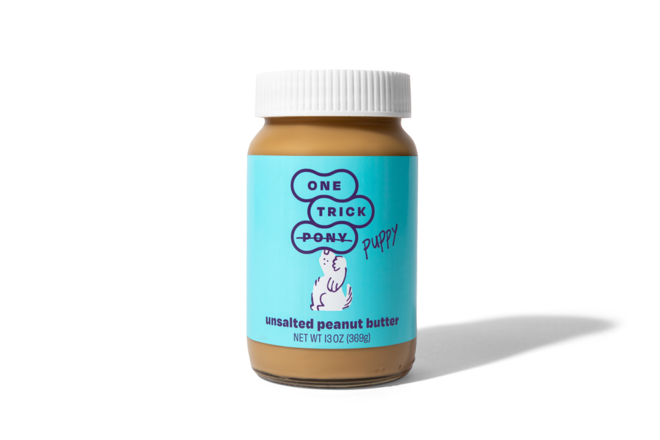 Unsalted All Natural Peanut Butter - 13oz Glass Jar - Space Camp